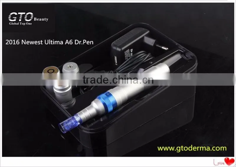 2016 Newest Ultima A6 Dr.Pen Wireless Micro Needling Meso Pen