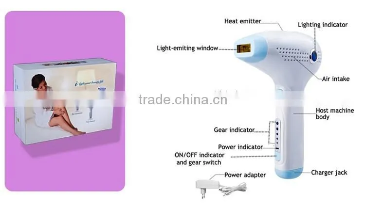 CE ROHS Home use 520nm-1200nm IPL Professional permanenet hair removal