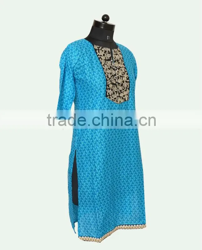 Indian Traditional Ladies Kurtis Top Clothing Supplier And Manufacture