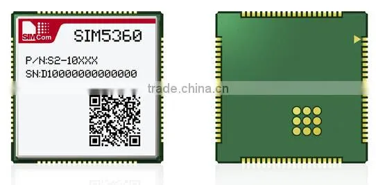 Hot dual-band hsxpa/hspa+ simcom sim5360 sim5360e wcdma module