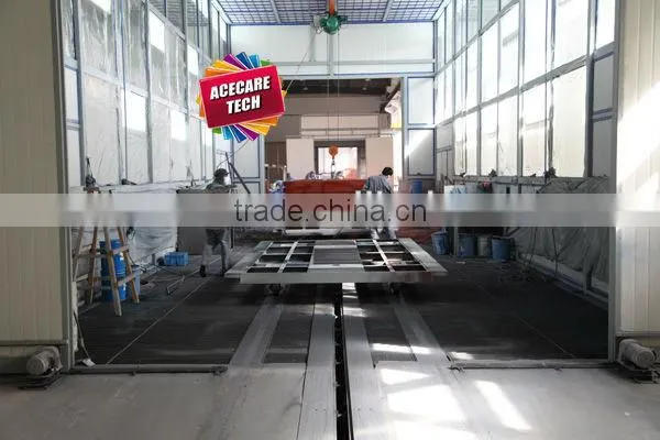 All kinds of Electrostatic painting lines, coating plant