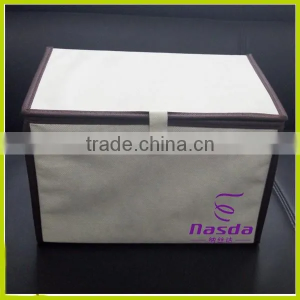 eco-friendly nonwoven foldable storage box