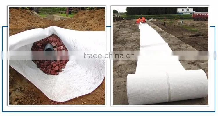 China geotextile fabric suppliers for non wove geotextile bag