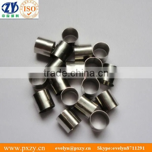 Metallic Raschig Ring Tower Packing Media 10x10x0.3mm