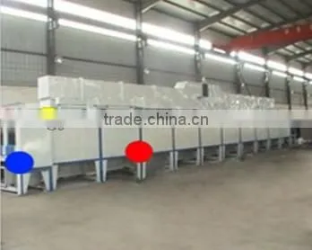 Charcoal/coal briquette net belt tunnel dryer/mesh belt dryer