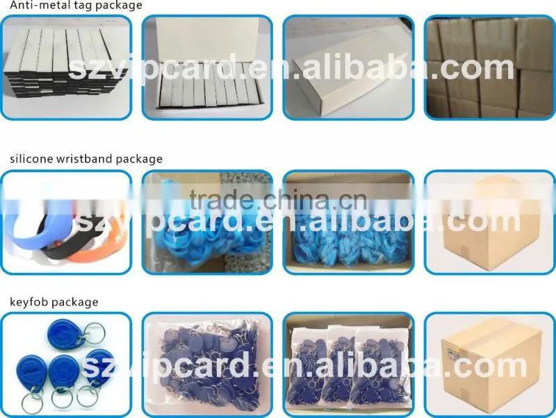 Free design 13.56Khz small passive rfid epoxy tag for access management