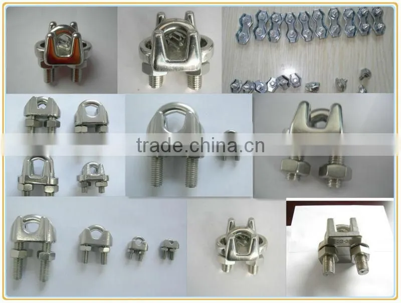JIS type wire rope clip