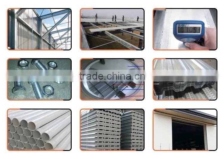 prefab steel structure framed workshop