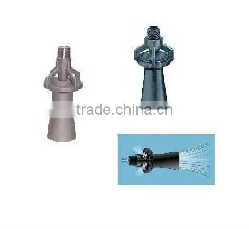 Mixing fluid nozzle