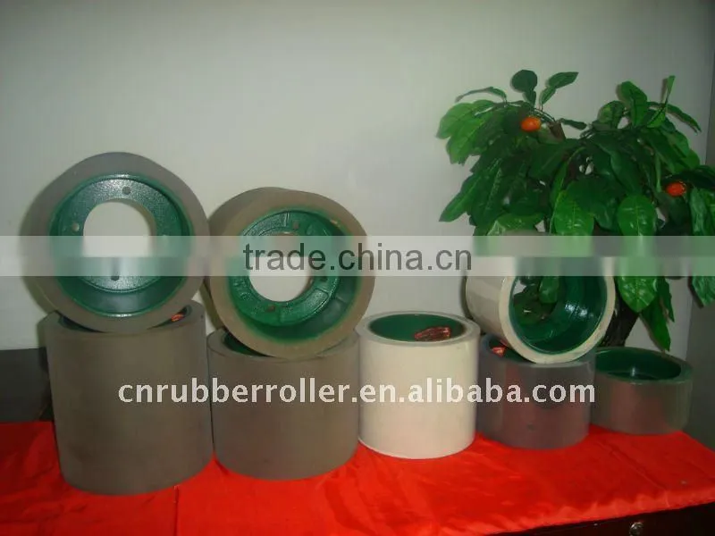 4 NBR inch husking machine part rice paddy rubber rollers