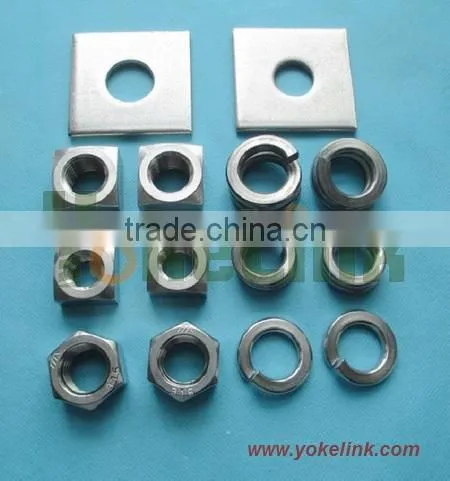 316 stainless steel double coil spring washer