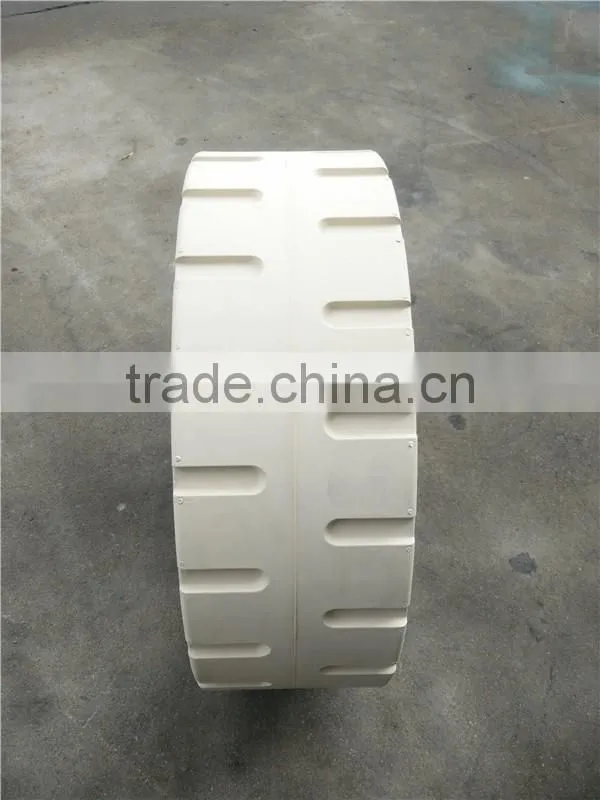 Self-propelled Vertical Lifts Rubber Wheel 305x100 For Dingli AMWP9.5-1100