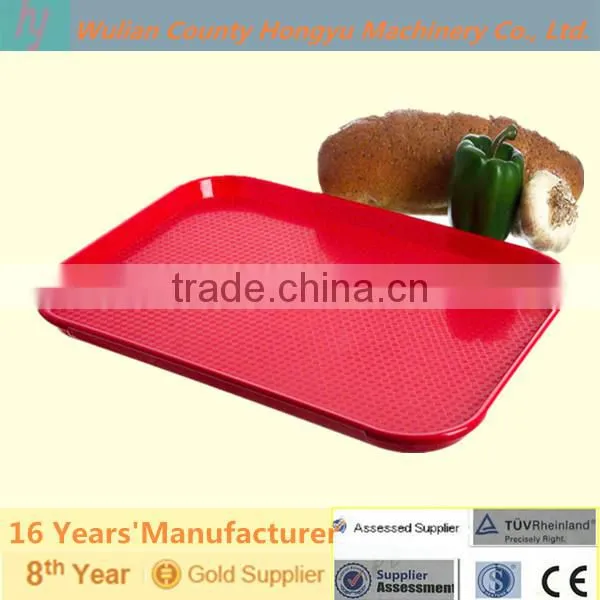hot sale plastic tray for fast food restaurant