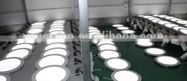 recessed round high lumen led panel light / led light panel