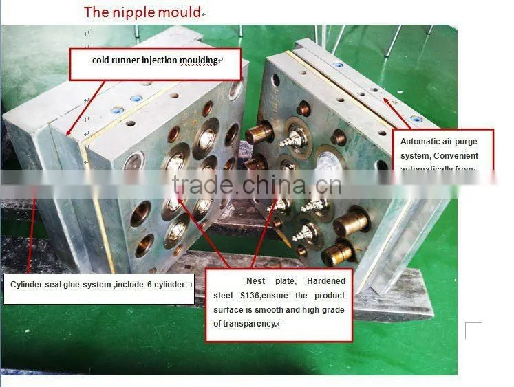 silicon necklace mold making/injection mould makers/injection mould manufacturer