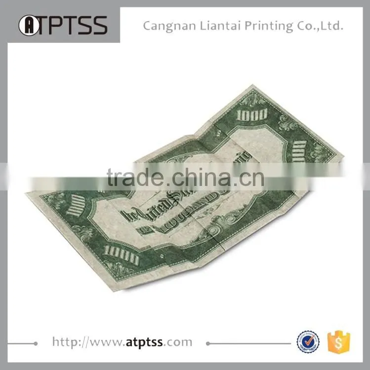 Cheap custom printing 1070d slimfold paper wallet,tyvek paper wallet, mighty wallet