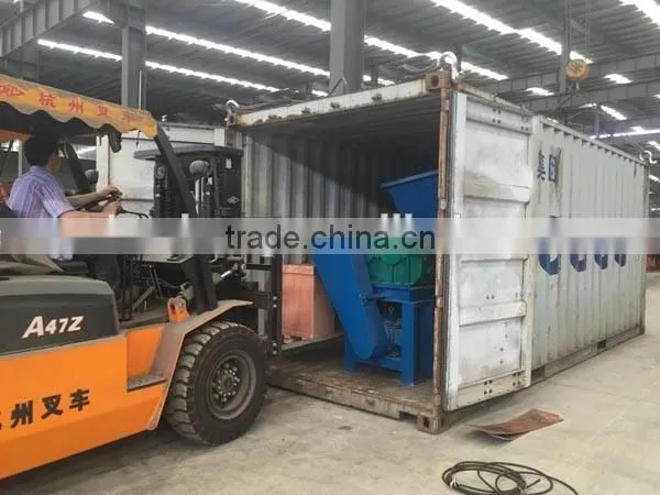 Waste Tire, Plastic, Wood, Paper crusher, shredder machine for sale