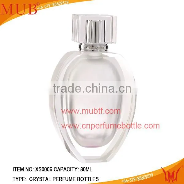 2014 elegant and high quality vintage crystal perfume bottle