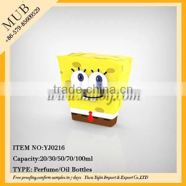 Beauty decorative perfume bottles for kids empty crystal perfume bottle