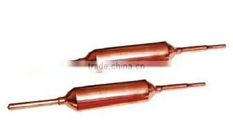 Copper Filter Drier For air conditioner parts Refrigerator spare parts dry filter Strainer filter