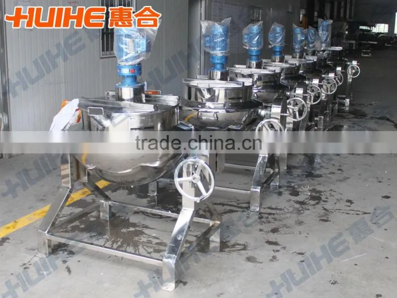 Stainless Steel Steam Heating Jacketed Kettle