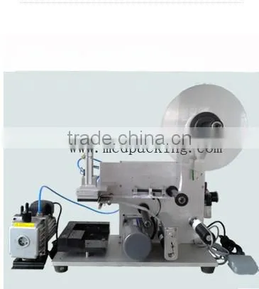 LT-60 semi-automatic desktop Flat Surface Self-Adhesive Sticker Labeling Machine