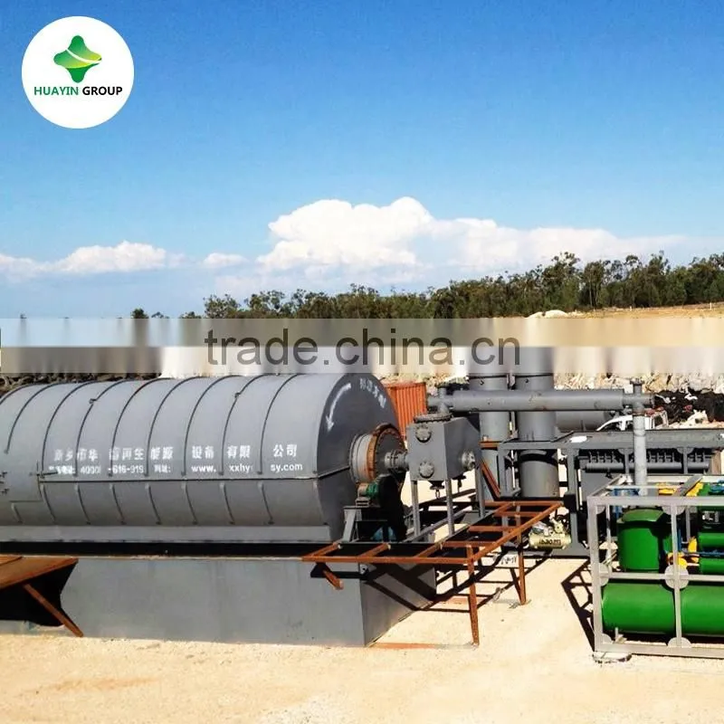 HUAYIN Tyre And Plastic Recycle to Oil Machine,Pyrolysis Machine