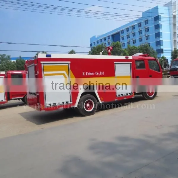 124hp DONGFENG 4*2 Fire Fighting Truck 4 ton