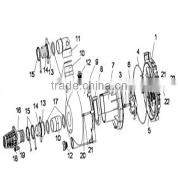 All type automatic sewage pump,trash pump made in China