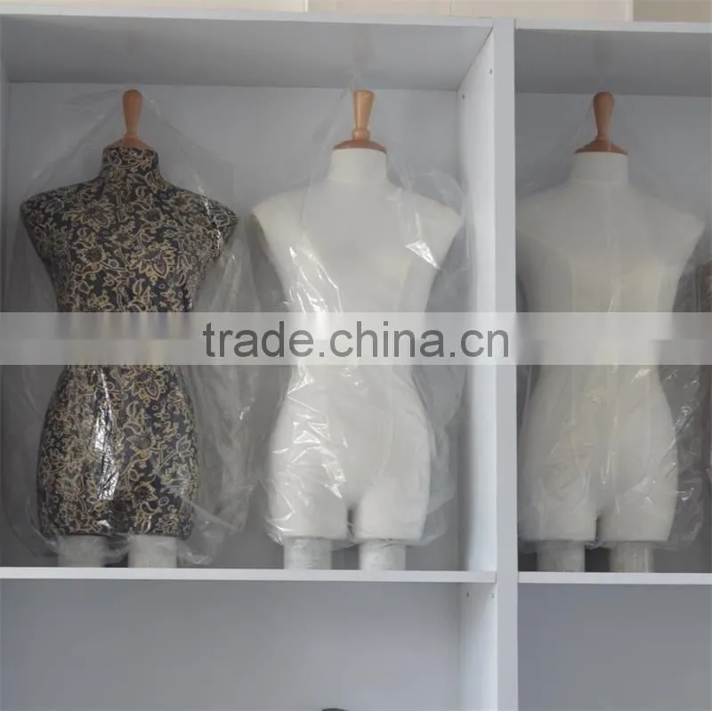 Fiberglass wrapped with fabric mannequin wooden arm