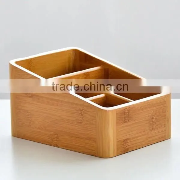 2017 Natural bamboo storage box, bamboo display wood box for storage, bamboo show box