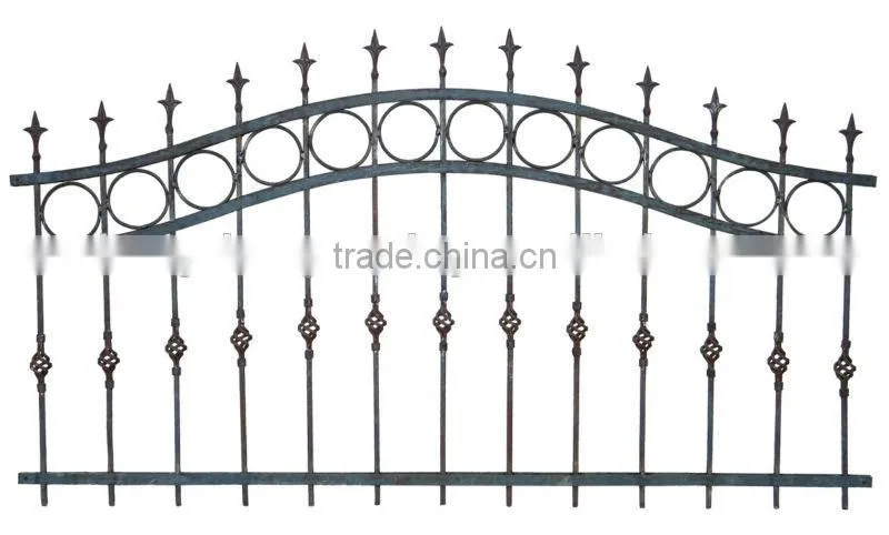 Garden wrought iron gate supplier