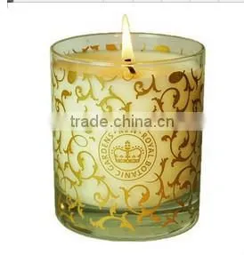 super quality candle holder with flower print