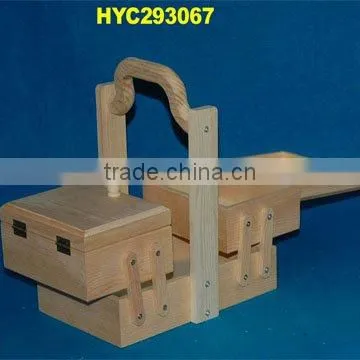 Wooden Sewing Box