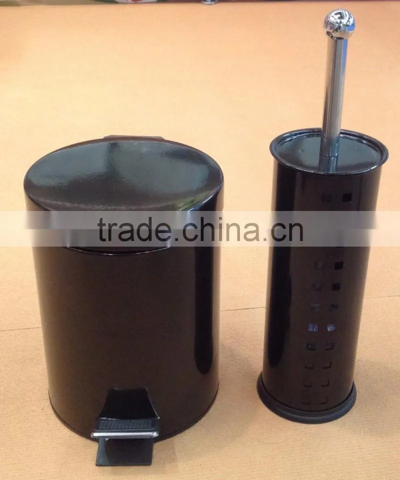 Pedal Bin and Toilet Brush
