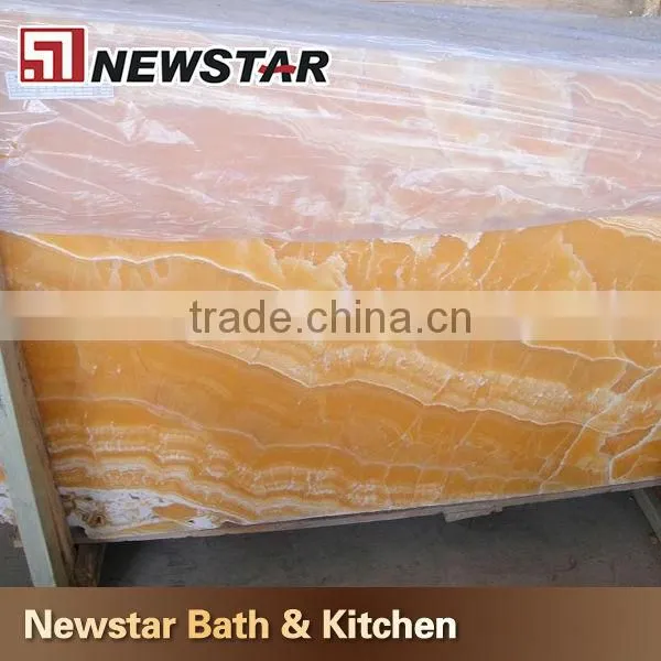 China imported polished white onyx marble
