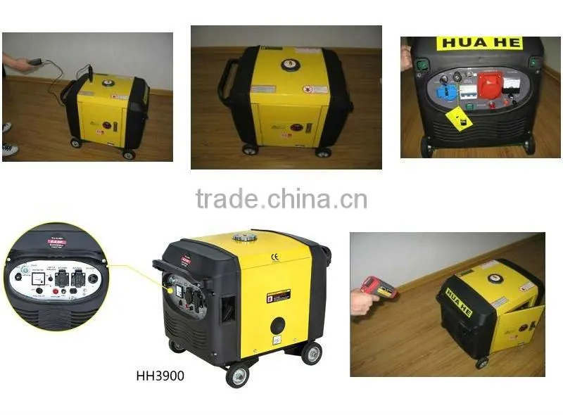Slient Gasoline Generator 2.5KW, 4-stroke OHV Inverter Generator