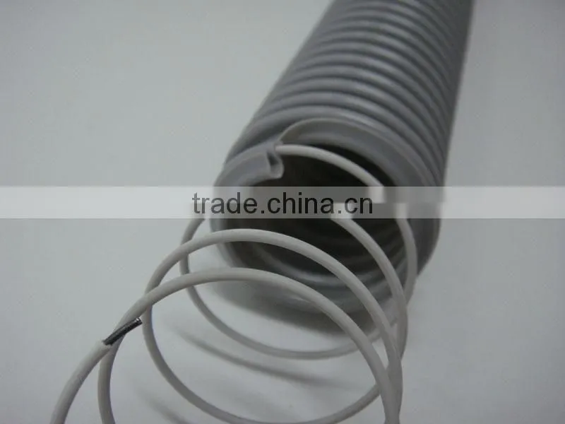 jiangsu wuxi steel wire reinforced spring PVC hose
