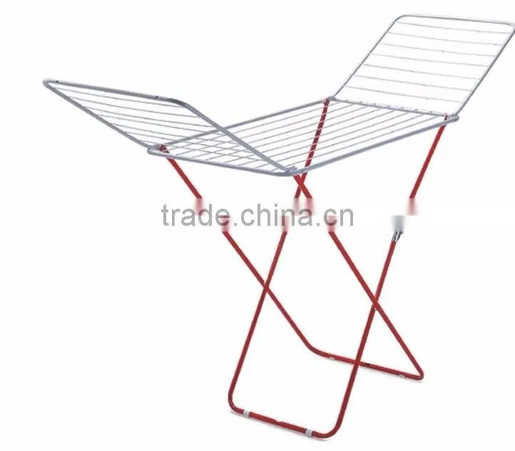 Laundry Dryer Houseware Adjustable Hanging Foldable Metal Clothes Drying Rack