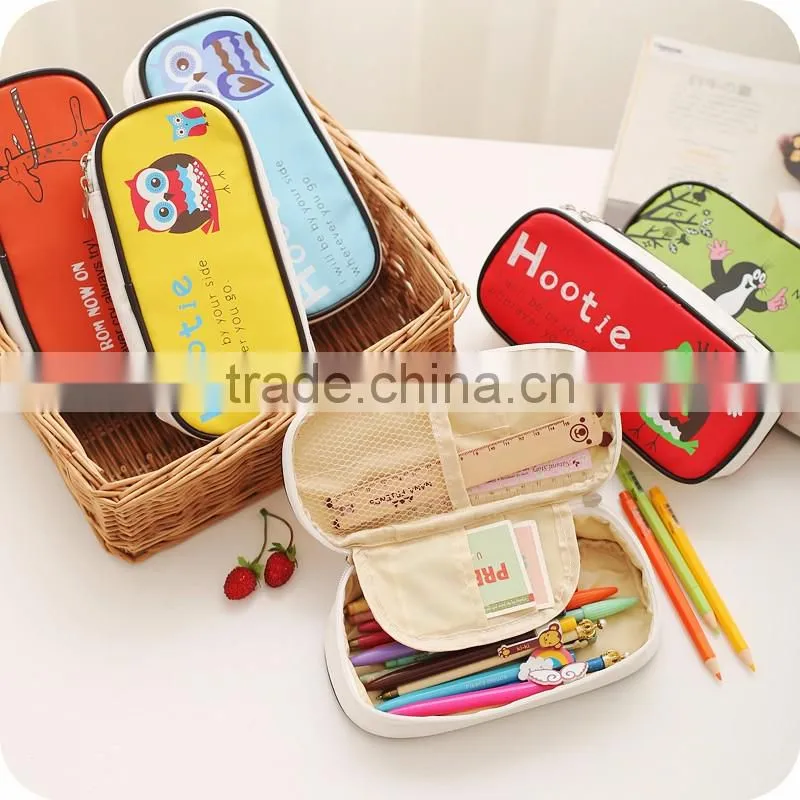 Carton new design Hot sale school pencil box pencil case for kids