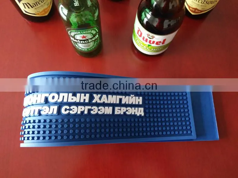 Factory Manufacturing custom bar mat felt promotion bar mat with logos