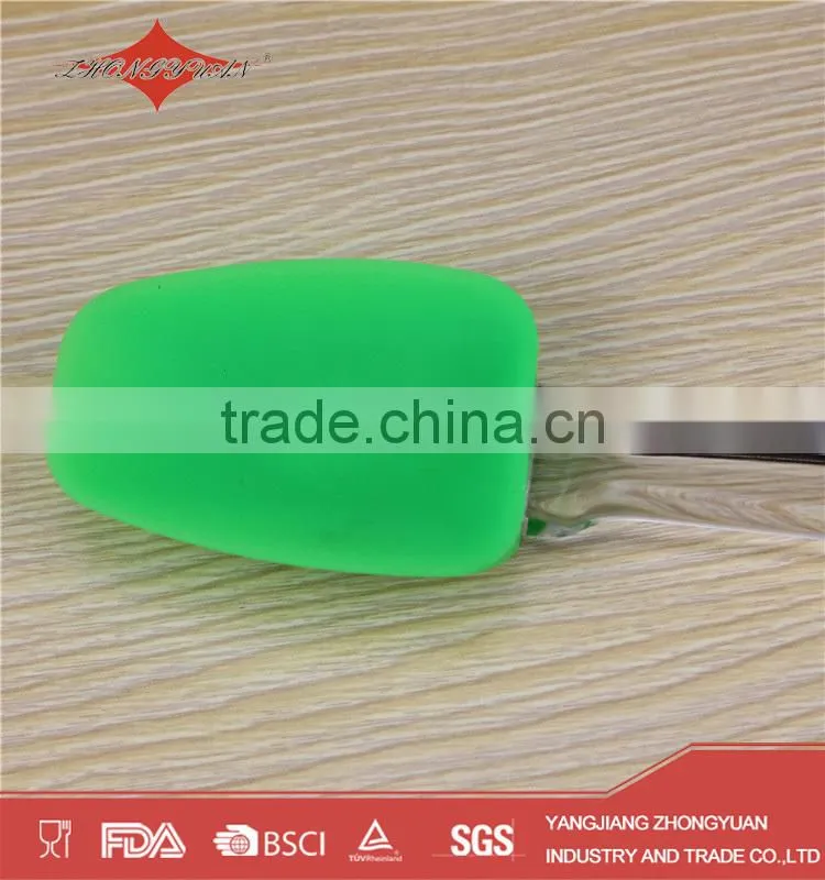 FDA approved silicone spatula with plastic handle