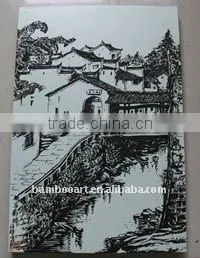 wood home decor (leafs)