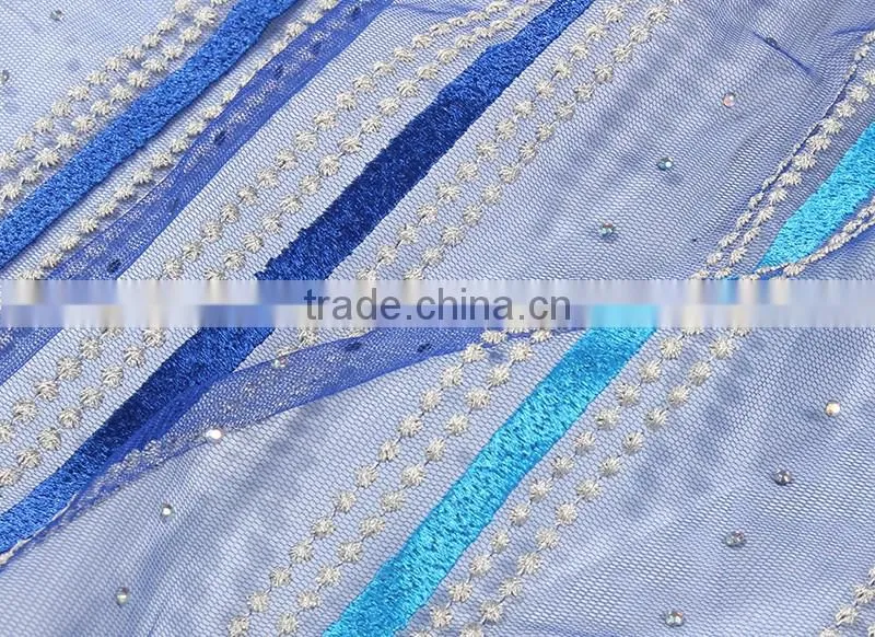 Hottest Latest African Lace Fabric 2016 Many Colors Malaysia Lace Embroidery Fabric