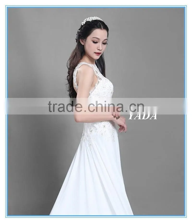 2016 Fashion Cotton Ladies Knitwear Long Vest Wedding Dress