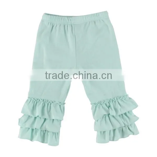 Wholesale icing pants cotton yarn kids to china children's clothing ruffle pants
