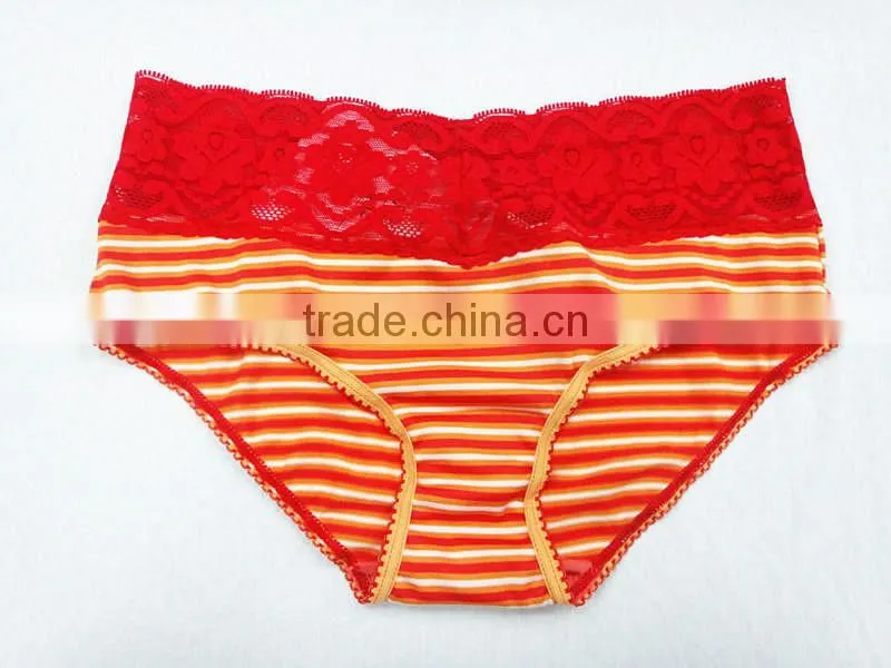 Reliable manufacturer supply sexy underwear with lace decoration