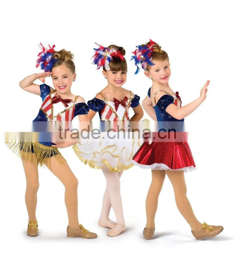 2016 new style -all in one kids team ballet tutu -jazz latin glitter velvet dance dresses