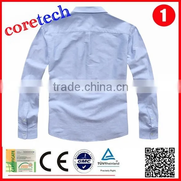 new design popular 100% cotton man shirt factory