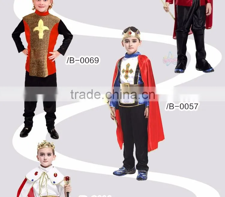 Sexy adults mens carnival costumes with long red cape